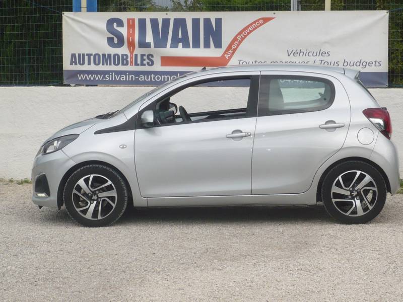 PEUGEOT 108 ESSENCE 82 CV  ALLURE FAIBLE KMS OCCASION A VENDRE A MANOSQUE