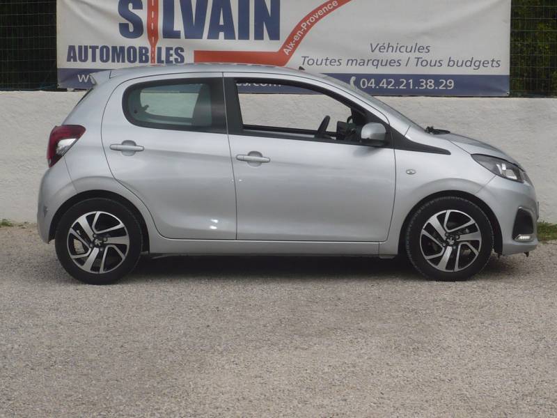 PEUGEOT 108 ESSENCE 82 CV  ALLURE FAIBLE KMS OCCASION A VENDRE A SALON DE PROVENCE 