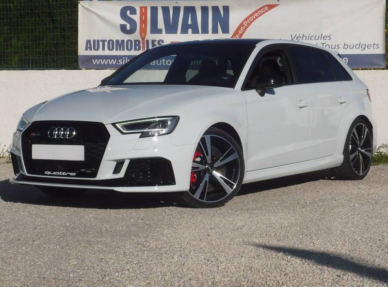AUDI RS3 400 CV OCCASION RECENTE FAIBLE KMS A VENDRE A MANOSQUE