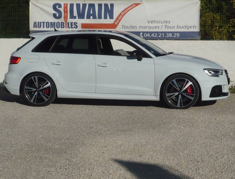 AUDI RS3 400 CV OCCASION RECENTE FAIBLE KMS A VENDRE A PUYRICARD