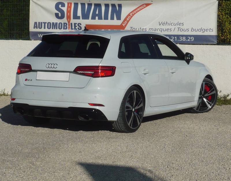 AUDI RS3 400 CV OCCASION RECENTE FAIBLE KMS A VENDRE A SAINT MAXIMIN LA SAINTE BAUME