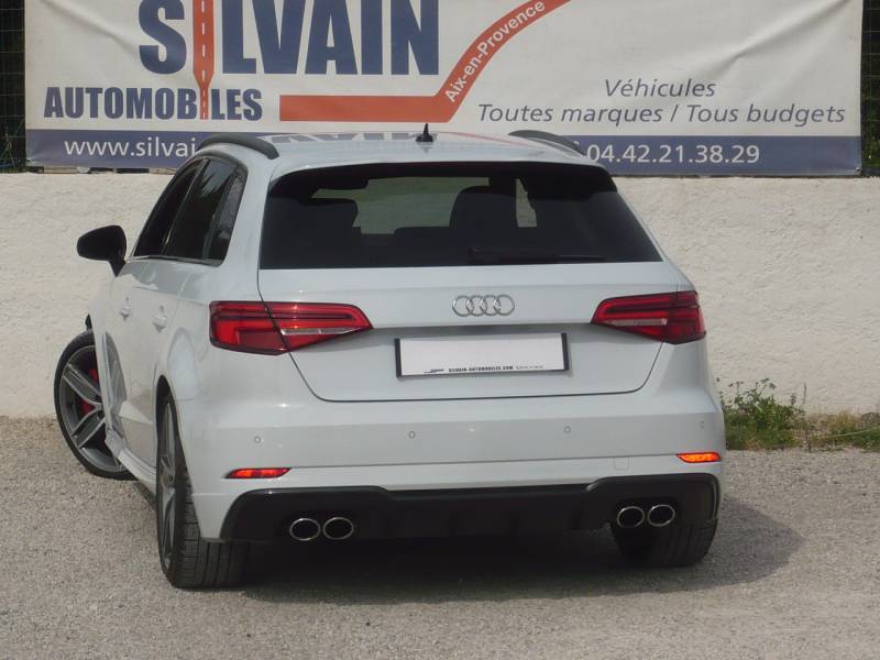 AUDI S3 SPORTBACK 2.0L TFSI 300 CV S TRONIC 7 OCCASION A VENDRE A SAINT MAXIMIN LA SAINTE BAUME
