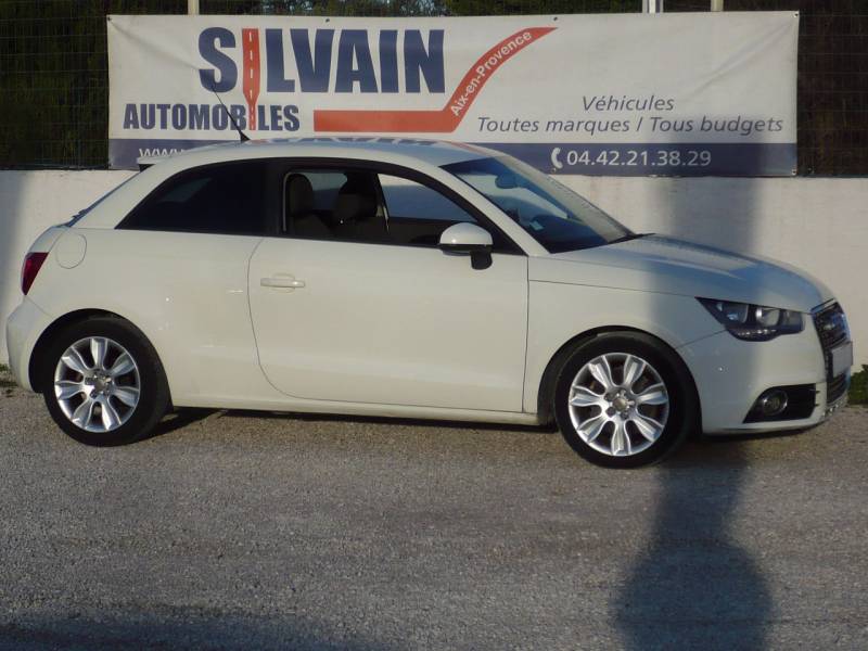AUDI A1 TDI 105 CV AMBITION GPS OCCASION PAS CHERE A VENDRE A PLAN DE CAMPAGNE