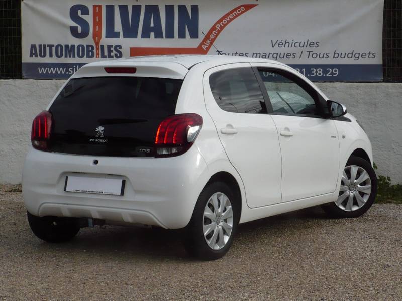 PEUGEOT 108 ESSENCE FAIBLE KILOMETRE OCCASION PAS CHERE A VENDRE A MARSEILLE