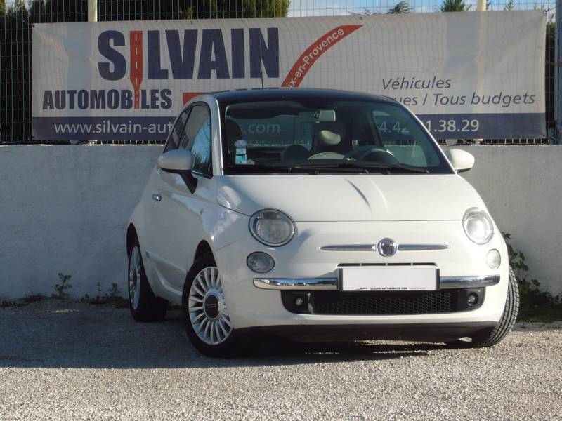 FIAT 500 BOITE AUTOMATIQUE ESSENCE OCCASION  PAS CHERE A VENDRE A AIX EN PROVENCE 