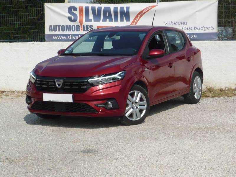 DACIA SANDERO 3 ESSENCE GPL OCCASION PAS CHERE A VENDRE A AIX EN PROVENCE 