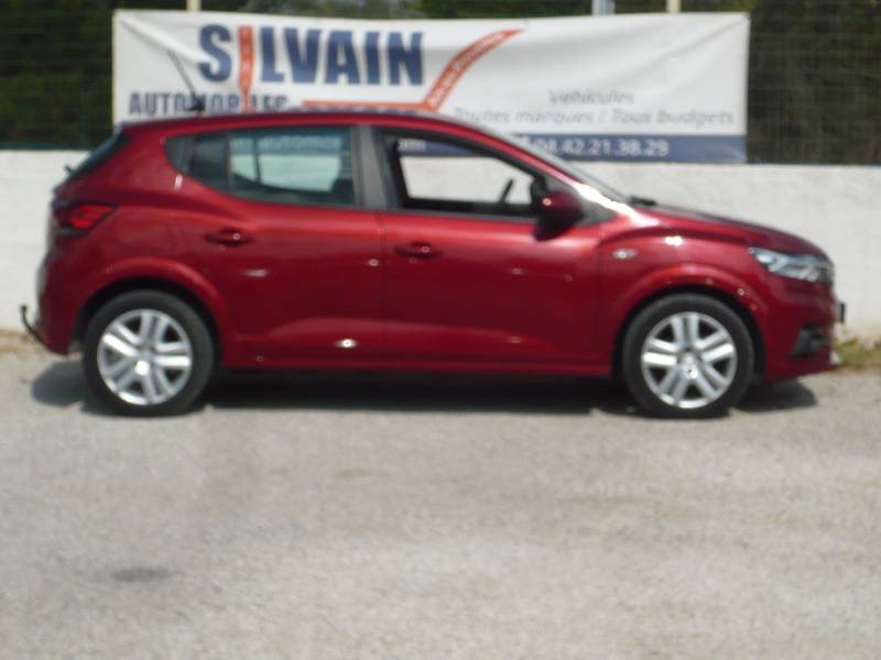 DACIA SANDERO 3 ESSENCE GPL OCCASION PAS CHERE A VENDRE A PLAN DE CAMPAGNE