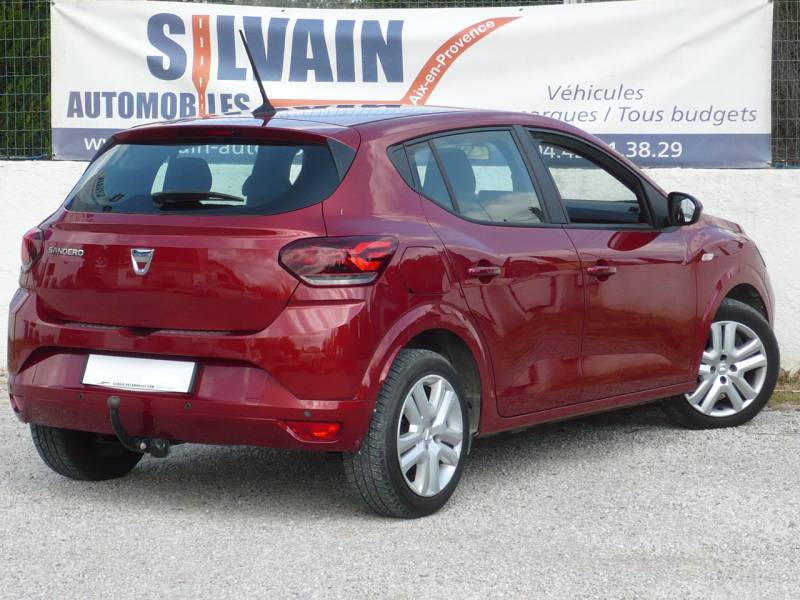 DACIA SANDERO 3 ESSENCE GPL OCCASION PAS CHERE A VENDRE A SAINT MAXIMIN LA SAINTE BAUME