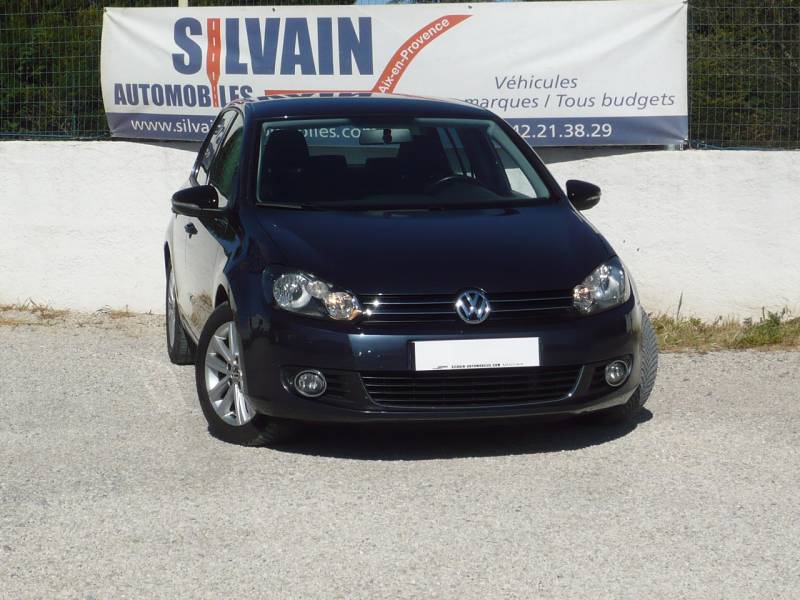 VOLKSWAGEN GOLF 6 TDI 105 CV STYLE OCCASION PAS CHERE A VENDRE A AIX EN PROVENCE 